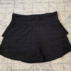 Athleta Girls Black Swing Skort